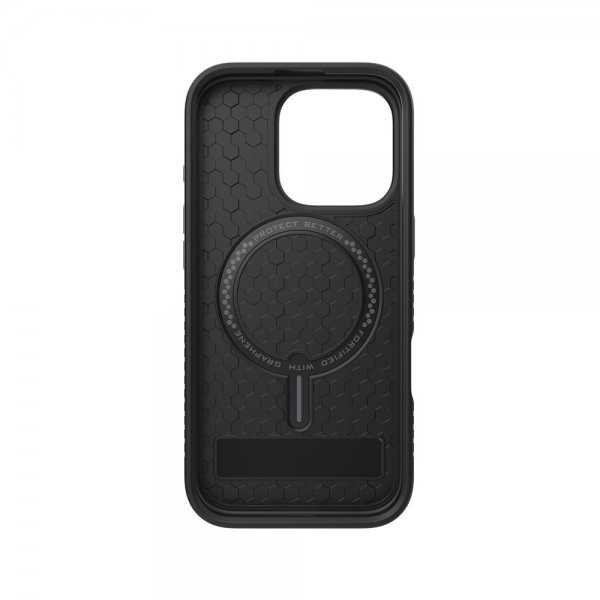 Zagg iPhone 16 Pro Deksel Denali Snap Kickstand Svart