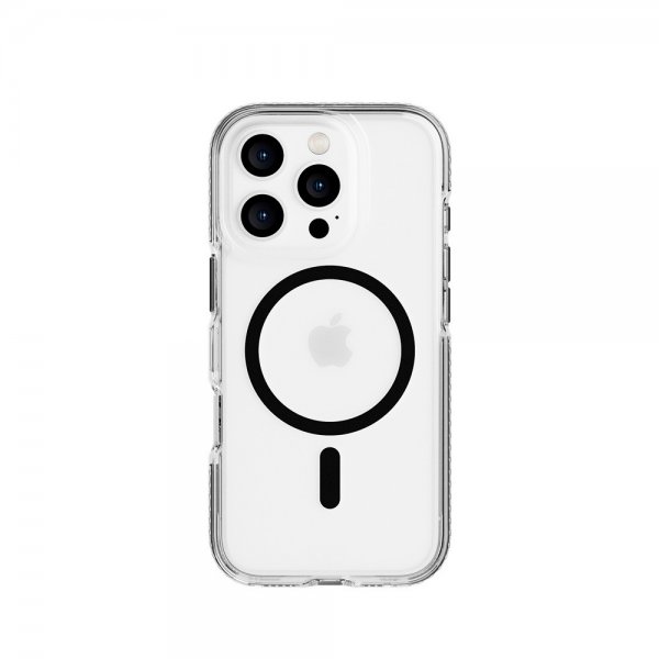 Tech21 iPhone 16 Pro Deksel EvoCrystal MagSafe Svart