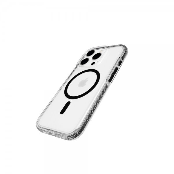 Tech21 iPhone 16 Pro Deksel EvoCrystal MagSafe Svart