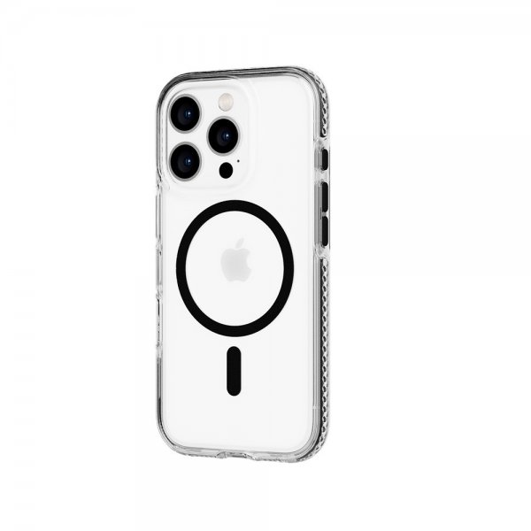 Tech21 iPhone 16 Pro Deksel EvoCrystal MagSafe Svart