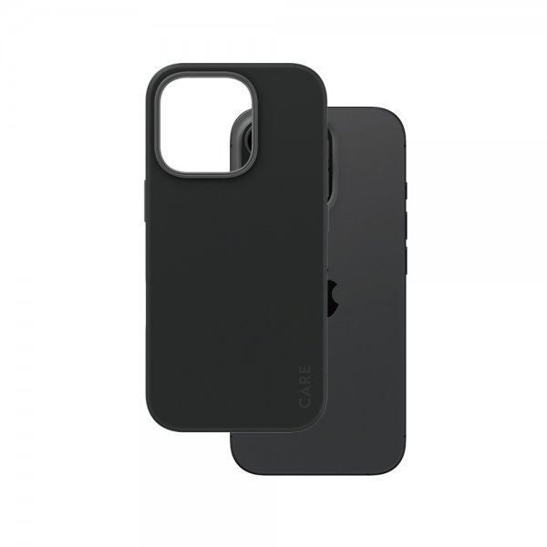 CARE by PanzerGlass iPhone 16 Pro Deksel Fashionable MagSafe Svart