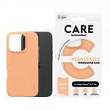 CARE by PanzerGlass iPhone 16 Pro Deksel Fashionable Peachy