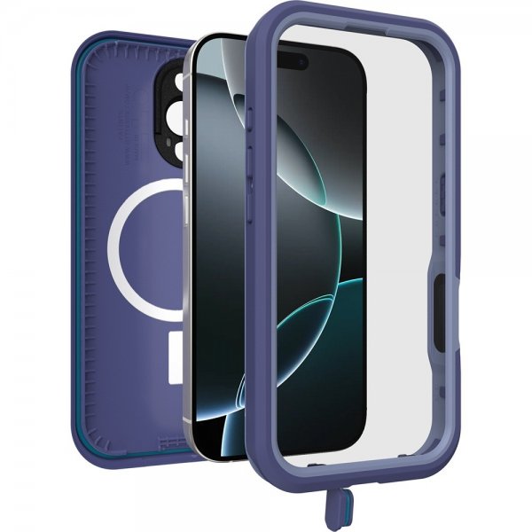 Otterbox iPhone 16 Pro Deksel Fre MagSafe Denver Dusk Purple