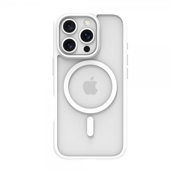 dbramante1928 iPhone 16 Pro Deksel Grenen MagSafe Hvit
