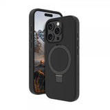 dbramante1928 iPhone 16 Pro Deksel Iceland Ultra D3O MagSafe Kickstand Svart