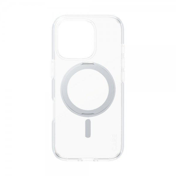 CARE by PanzerGlass iPhone 16 Pro Deksel Kickstand MagSafe Sølv