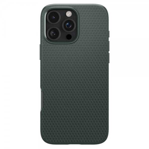 Spigen iPhone 16 Pro Deksel Liquid Air Abyss Green