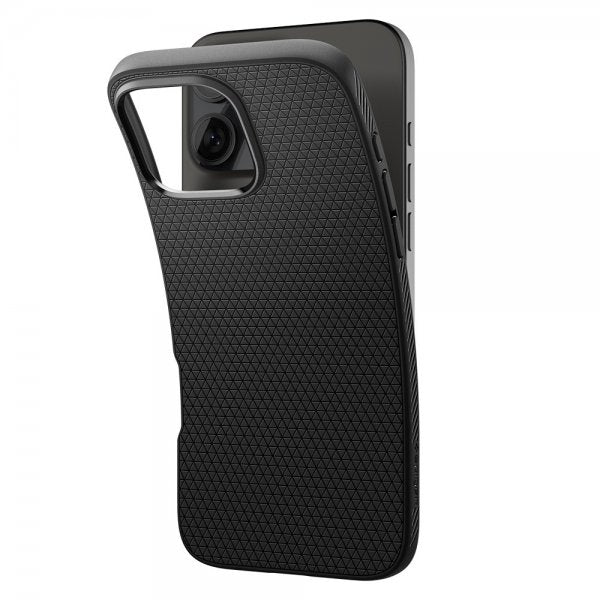 Spigen iPhone 16 Pro Deksel Liquid Air Matte Black