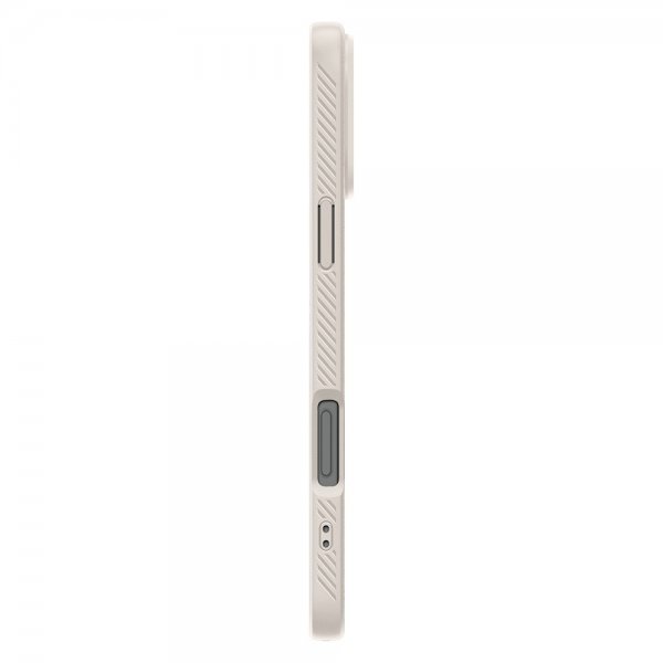 Spigen iPhone 16 Pro Deksel Liquid Air Natural Titanium