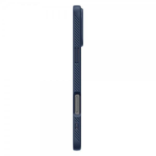 Spigen iPhone 16 Pro Deksel Liquid Air Navy Blue