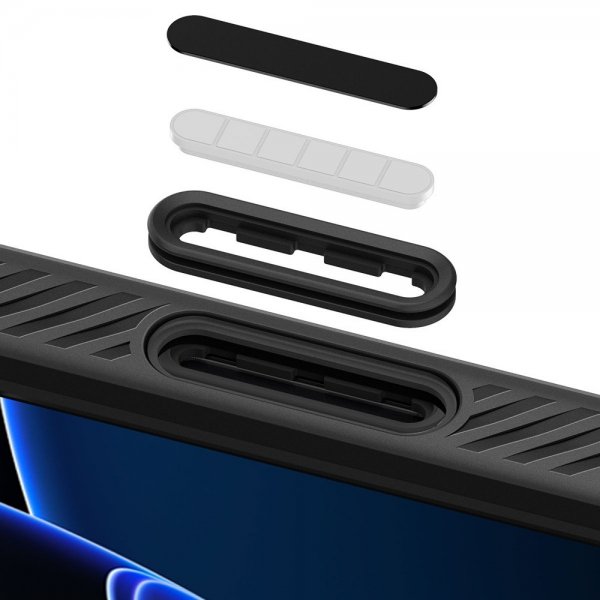 Spigen iPhone 16 Pro Deksel Liquid Air T MagFit Matte Black