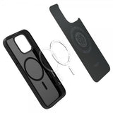 Spigen iPhone 16 Pro Deksel Liquid Air T MagFit Matte Black