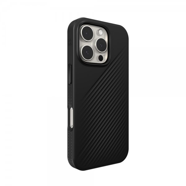 Zagg iPhone 16 Pro Deksel Luxe Snap Svart