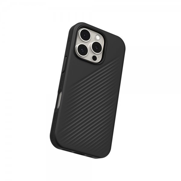 Zagg iPhone 16 Pro Deksel Luxe Snap Svart