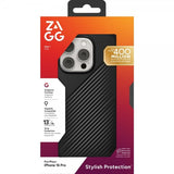 Zagg iPhone 16 Pro Deksel Luxe Snap Svart