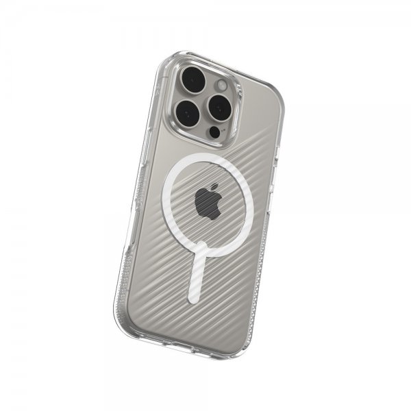 Zagg iPhone 16 Pro Deksel Luxe Snap Transparent