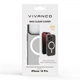 Vivanco iPhone 16 Pro Deksel Mag Clear Transparent