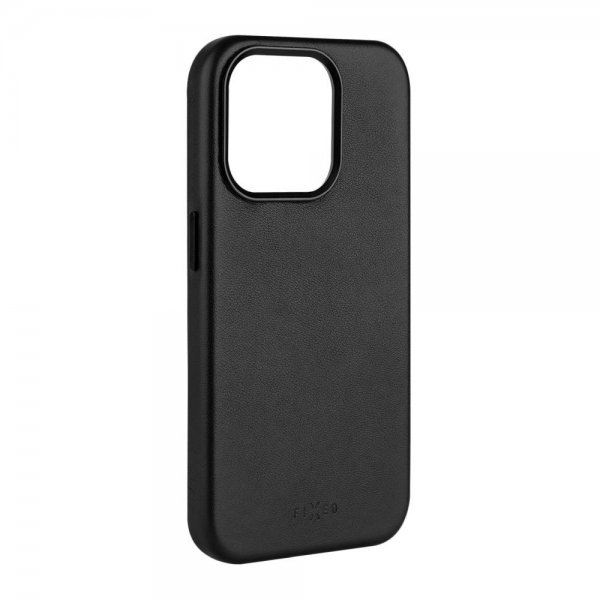 Fixed iPhone 16 Pro Deksel MagLeather Svart