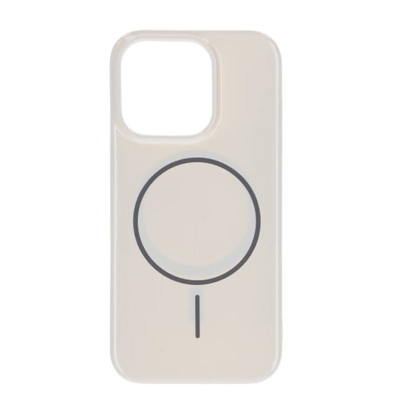 iPhone 16 Pro Deksel TPU MagSafe Glatt Hvit