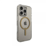 Zagg iPhone 16 Pro Deksel Milan Snap Gold Glitter