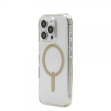Zagg iPhone 16 Pro Deksel Milan Snap Gold Glitter