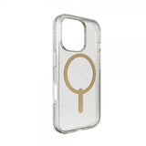 Zagg iPhone 16 Pro Deksel Milan Snap Gold Glitter