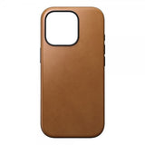 Nomad iPhone 16 Pro Deksel Modern Leather Case English Tan