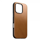 Nomad iPhone 16 Pro Deksel Modern Leather Case English Tan