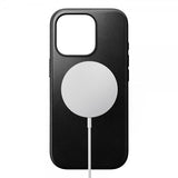 Nomad iPhone 16 Pro Deksel Modern Leather Case Horween Svart