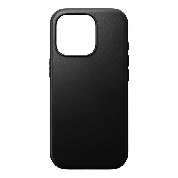 Nomad iPhone 16 Pro Deksel Modern Leather Case Svart