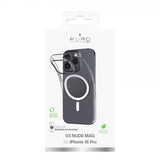 Puro iPhone 16 Pro Deksel Nude Mag Transparent