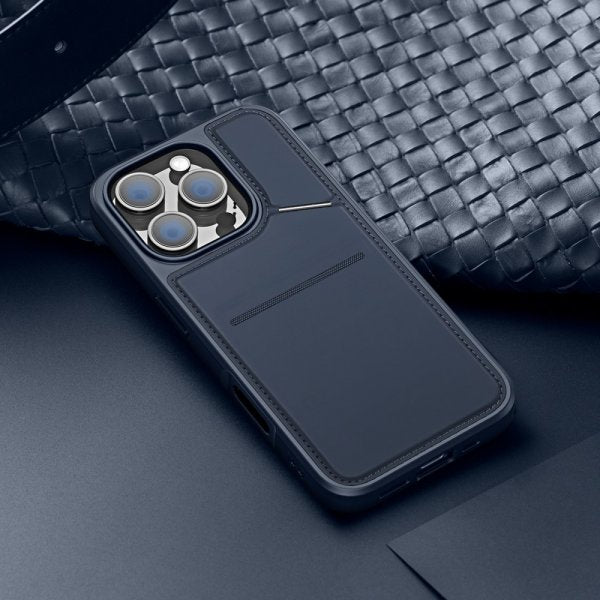 Dux Ducis iPhone 16 Pro Deksel Rafi II Series MagSafe Blå