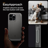 Spigen iPhone 16 Pro Deksel Rugged Armor MagFit Grå