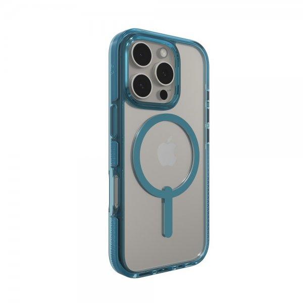 Zagg iPhone 16 Pro Deksel Santa Cruz Snap Retro Blue