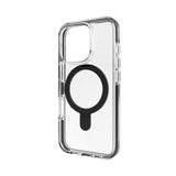 Zagg iPhone 16 Pro Deksel Santa Cruz Snap Ring Stand Svart