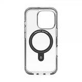 Zagg iPhone 16 Pro Deksel Santa Cruz Snap Ring Stand Svart