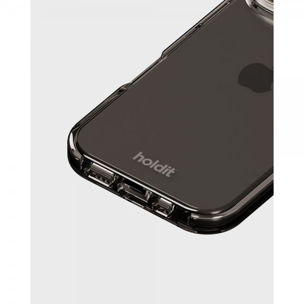 holdit iPhone 16 Pro Deksel Seethru Svart