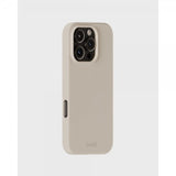 holdit iPhone 16 Pro Deksel Silikon Light Beige