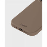 holdit iPhone 16 Pro Deksel Silikon Mocha Brown