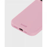 holdit iPhone 16 Pro Deksel Silikon Rosa
