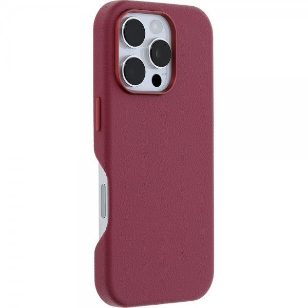 Otterbox iPhone 16 Pro Deksel Symmetry Cactus Leather MagSafe Foxberry