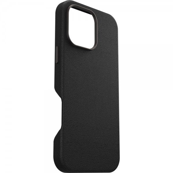 Otterbox iPhone 16 Pro Deksel Symmetry Cactus Leather MagSafe Noir Ash