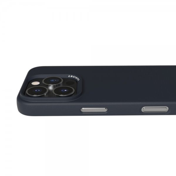 Nudient iPhone 16 Pro Deksel Thin Case MagSafe Midwinter Blue