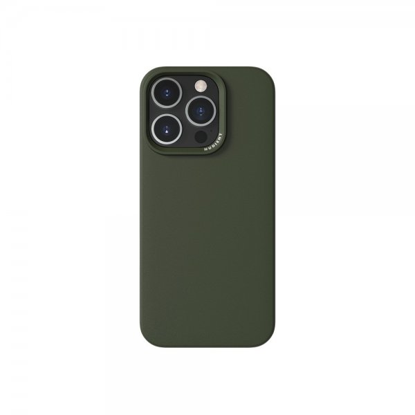 Nudient iPhone 16 Pro Deksel Thin Case MagSafe Pine Green