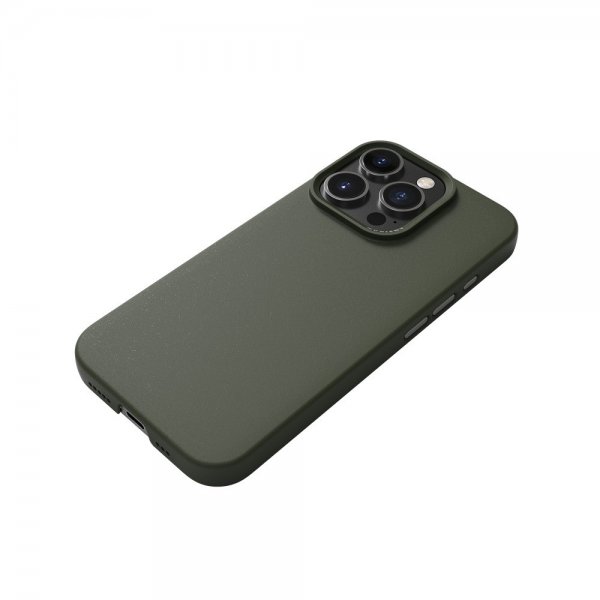 Nudient iPhone 16 Pro Deksel Thin Case MagSafe Pine Green