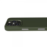 Nudient iPhone 16 Pro Deksel Thin Case MagSafe Pine Green