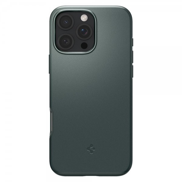 Spigen iPhone 16 Pro Deksel Thin Fit MagFit Abyss Green