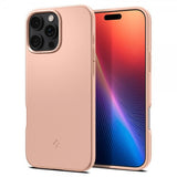 Spigen iPhone 16 Pro Deksel Thin Fit MagFit Rose Titanium