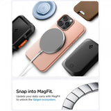 Spigen iPhone 16 Pro Deksel Thin Fit MagFit Rose Titanium
