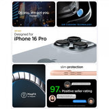 Spigen iPhone 16 Pro Deksel Thin Fit MagFit Rose Titanium